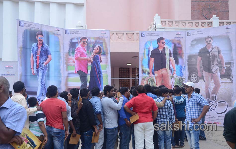 Babu Bangaram Movie Audio Launch2