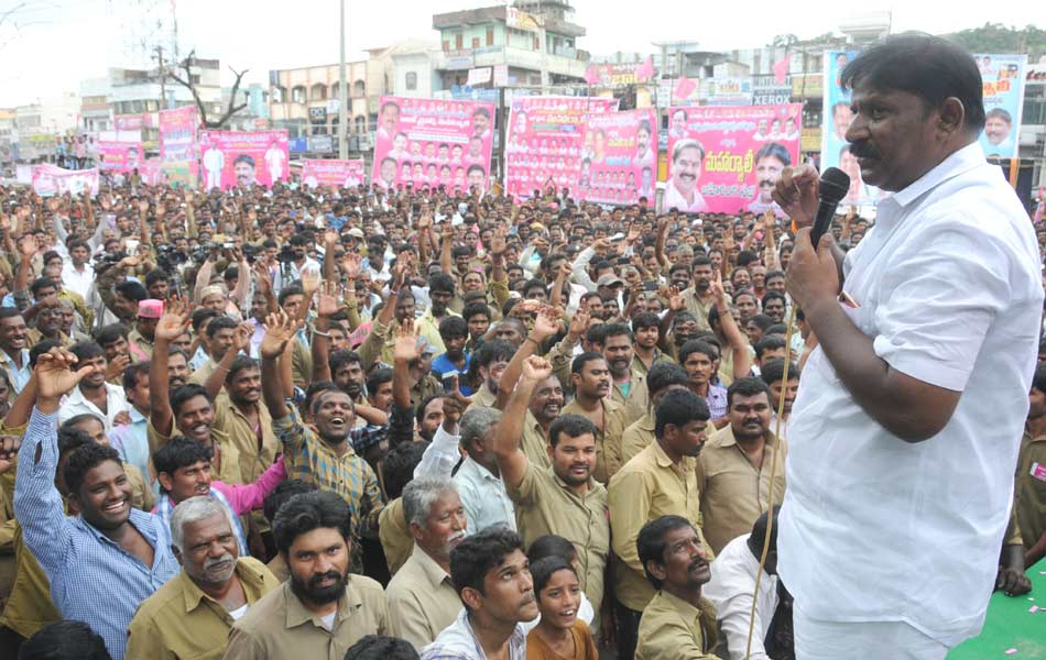 auto drivers rally in warangal city2