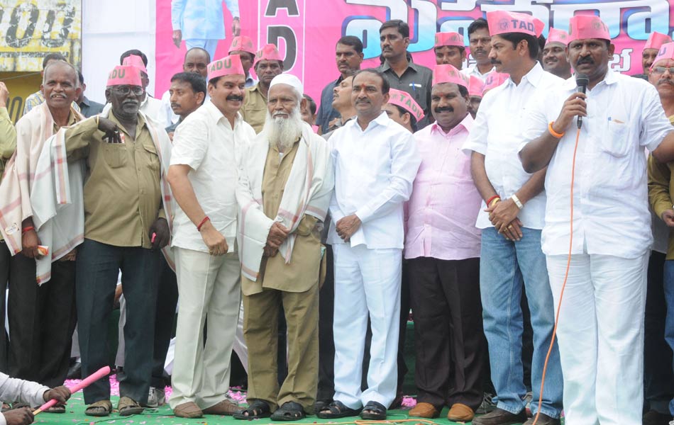 auto drivers rally in warangal city5