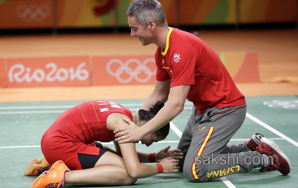 Rio Olympics 2016 Carolina Marin beats Indias PV Sindhu in badminton final8