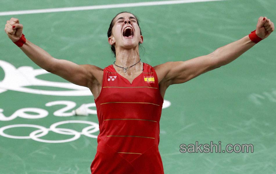 Rio Olympics 2016 Carolina Marin beats Indias PV Sindhu in badminton final17