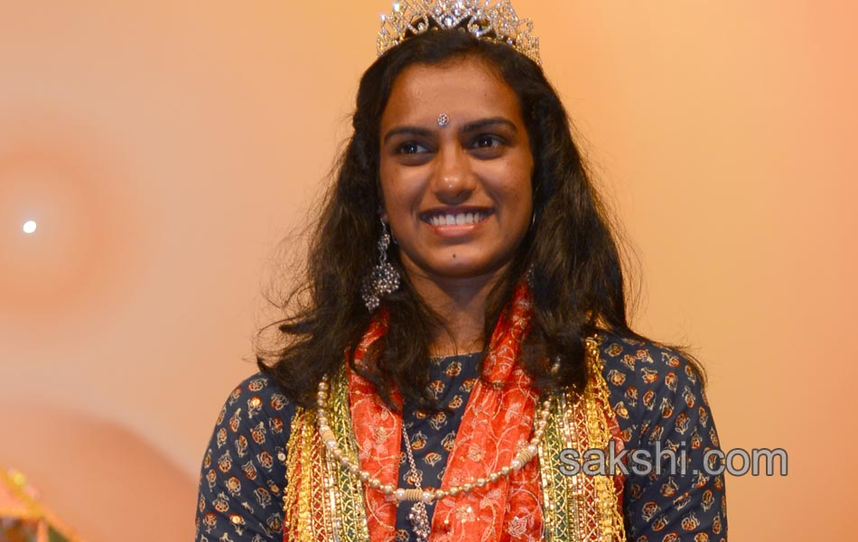 PV Sindhu attends Krishnastami Celebrations in Hyderabad21