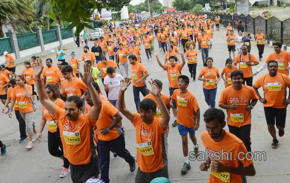 Marthan 5K run at Hyderabad11