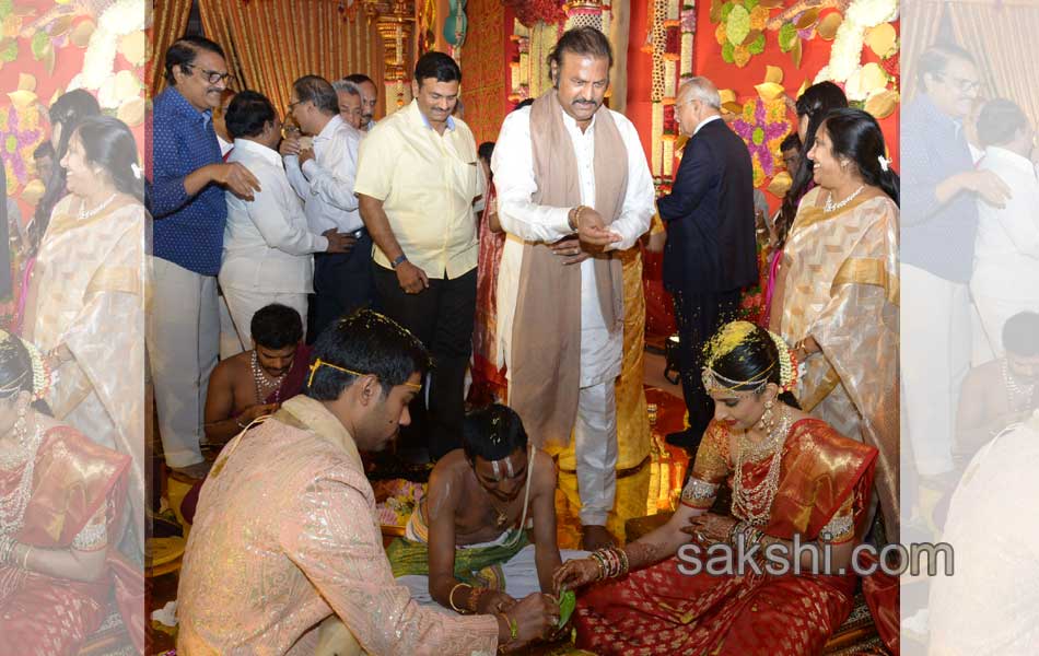 Nimma Gadaa Prassad daughter marriage17