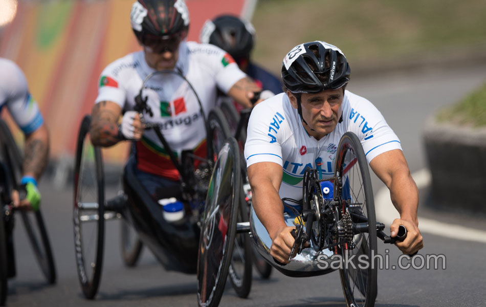 Rio Paralympics Cycling  hand cycling event14