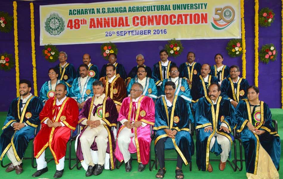 NG Ranga agricultural university Convocation day3