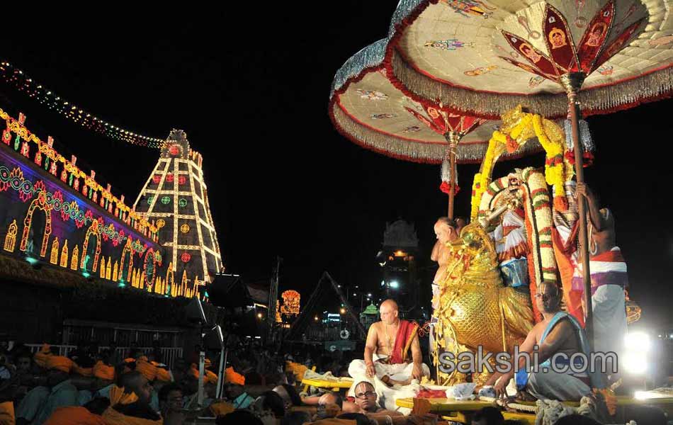 Tirumala Brahmotsavam Hamsa Vahanam - Sakshi7