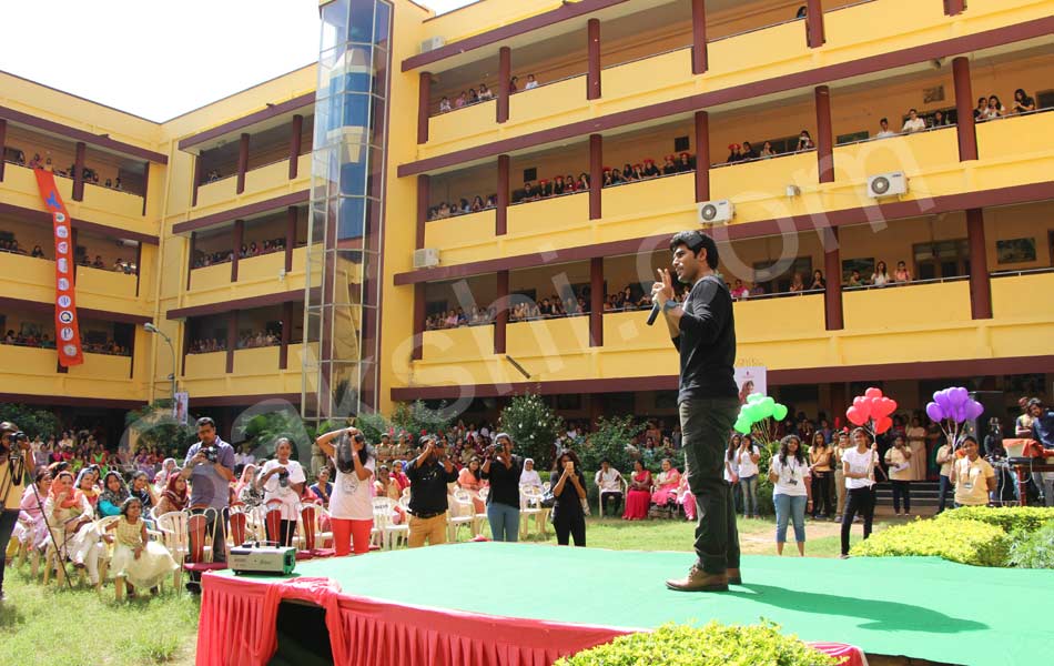 Allu Sirish at St francis Fest2