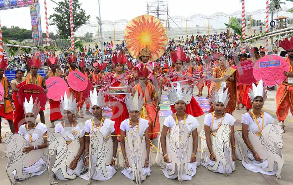 Srivari salakatla brahmotsavams on 7th day2