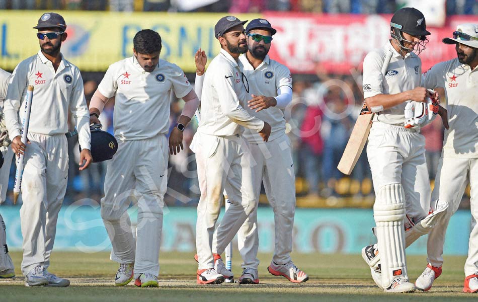 India Clean Sweep New Zealand Test Series27