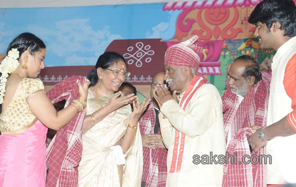 bjp union minister dathatreya celebration alai bhalai in exibition grounds - Sakshi13