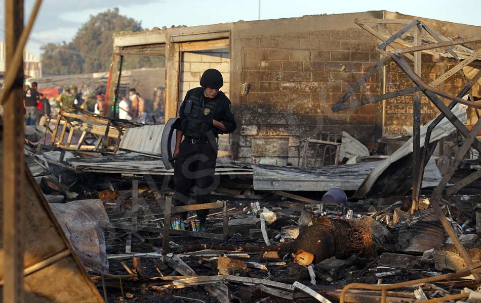 Mexico fireworks market blast in Tultepec - Sakshi6