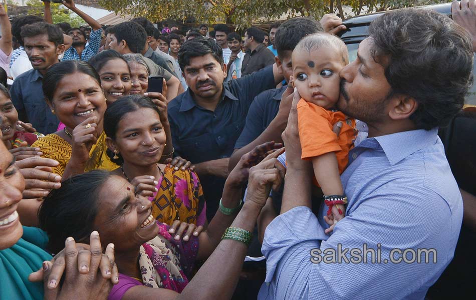 ys jagan mohan reddy raithu barosa yatra in kurnool - Sakshi8