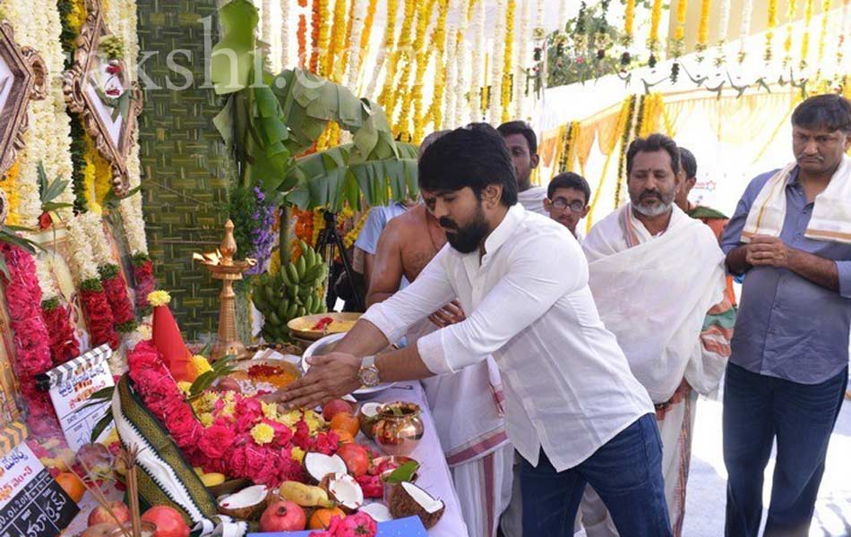 Sukumar and Ram Charan Movie Opening - Sakshi5