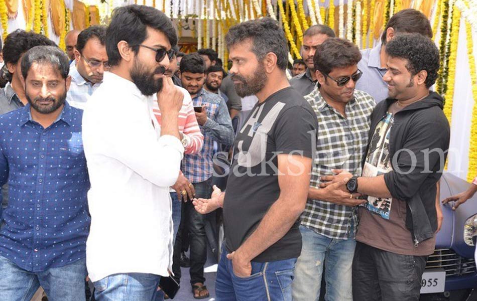 Sukumar and Ram Charan Movie Opening - Sakshi13