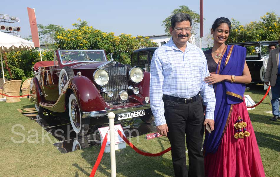 vintage cars show in hyderabad Falaknuma Palace - Sakshi7