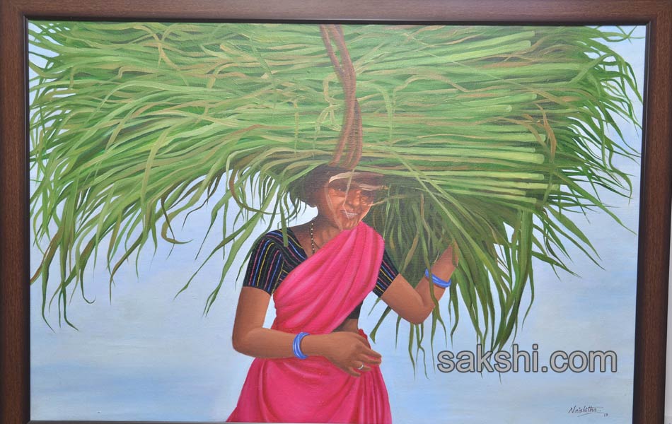 show the paints in Icon Art Gallery - Sakshi10