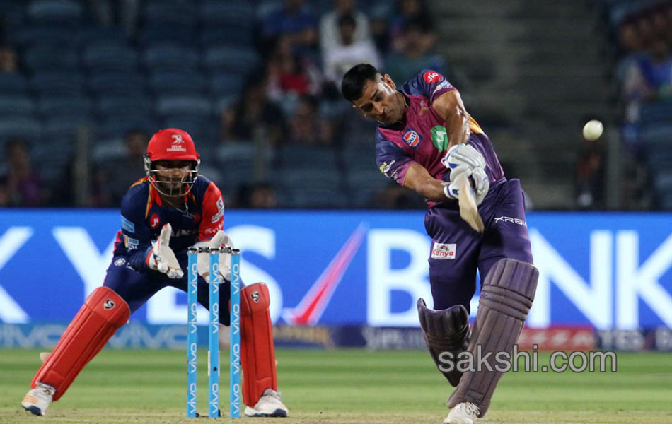 Delhi daredevils won match with  Rising Pune Super Giant9