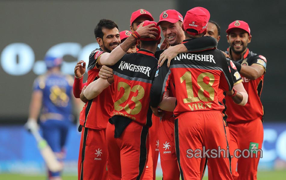 Mumbai Indians beat Royal Challengers Bangalore by 4 wickets11