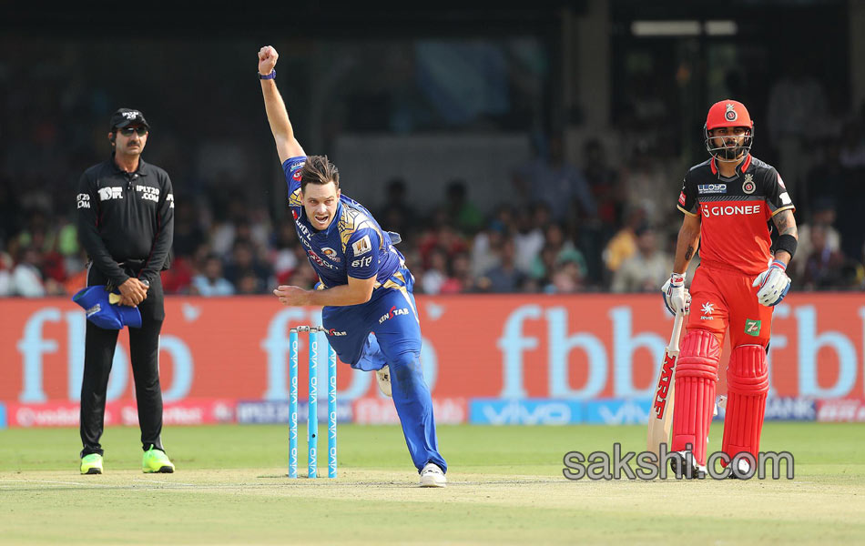 Mumbai Indians beat Royal Challengers Bangalore by 4 wickets19