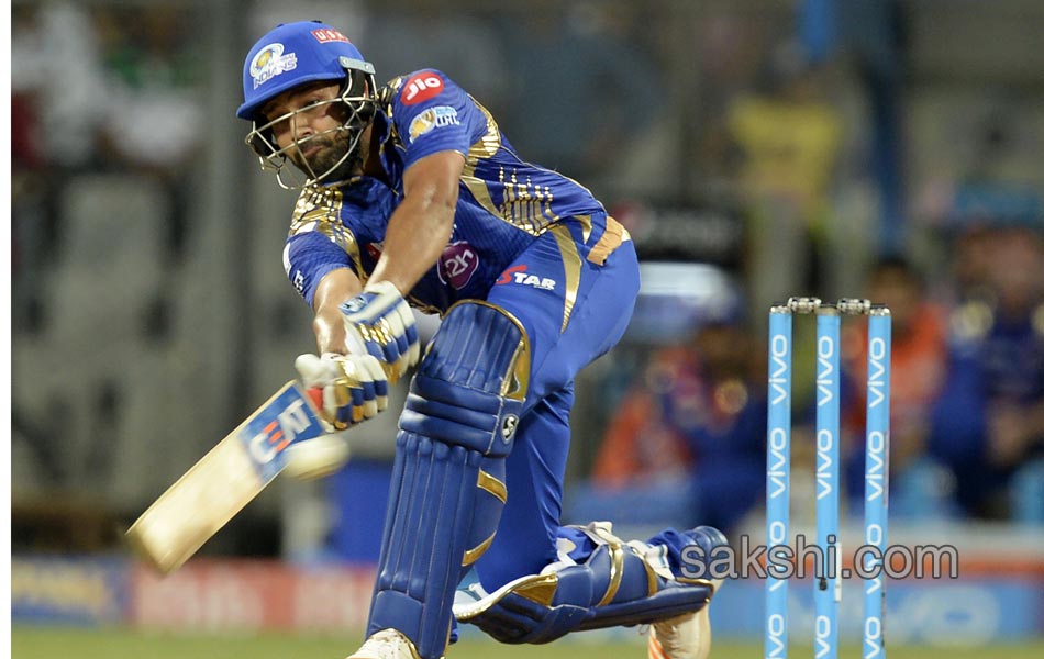 mumbai indians beats gujarat lions by 6 wickets - Sakshi2