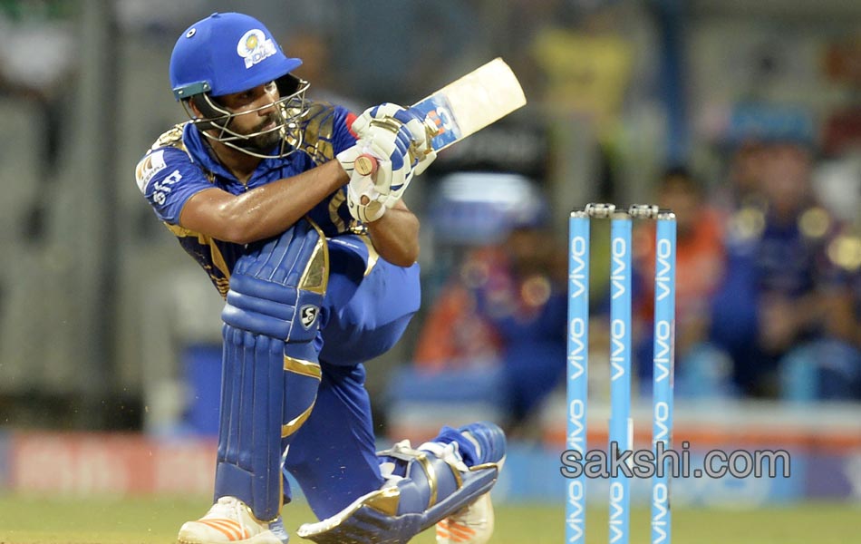 mumbai indians beats gujarat lions by 6 wickets - Sakshi5