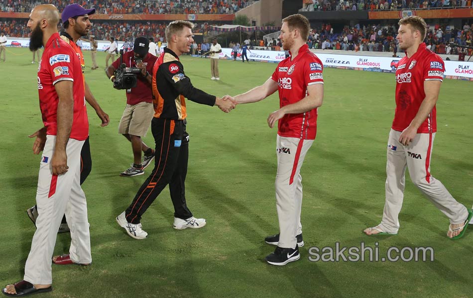 Sunrisers Hyderabad win Kings XI Punjab9