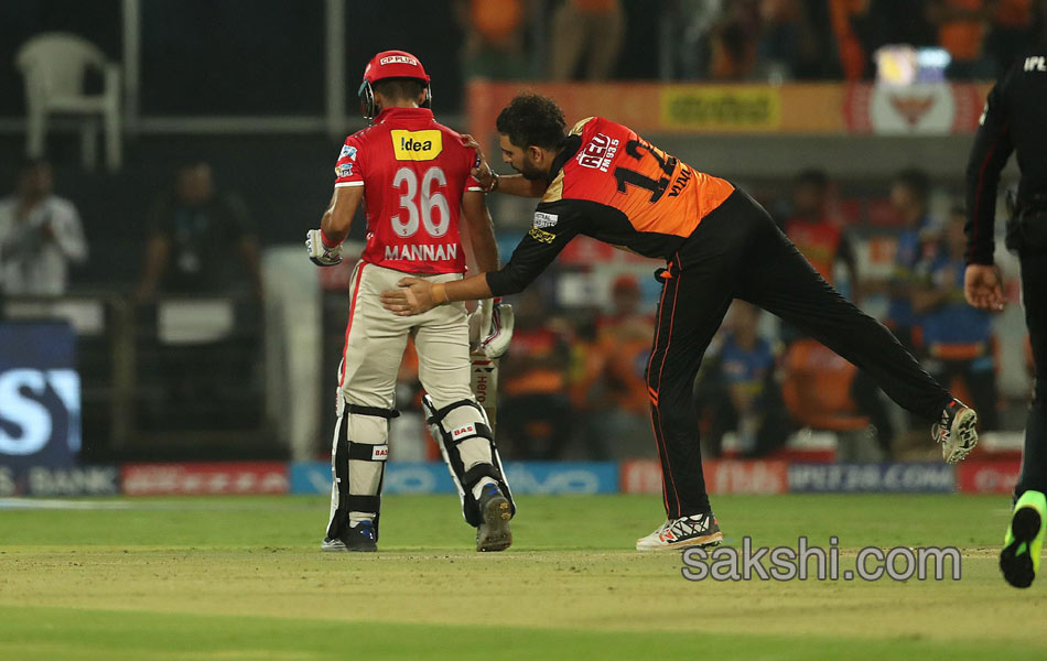 Sunrisers Hyderabad win Kings XI Punjab20