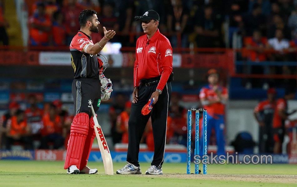 RCB celebrates after win the match during match - Sakshi5