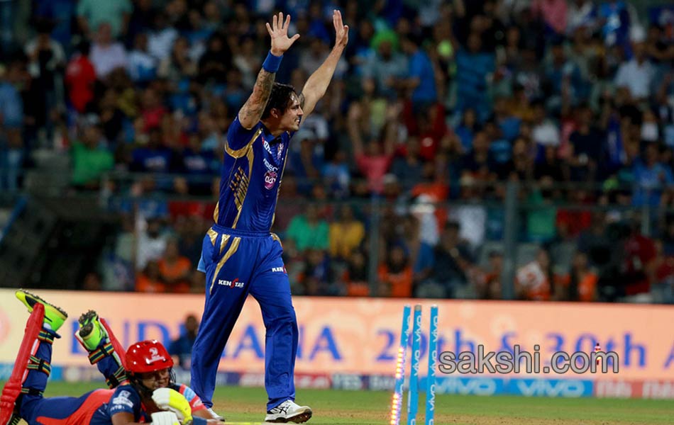 mumbai indians won match with delhi Delhi Daredevils7