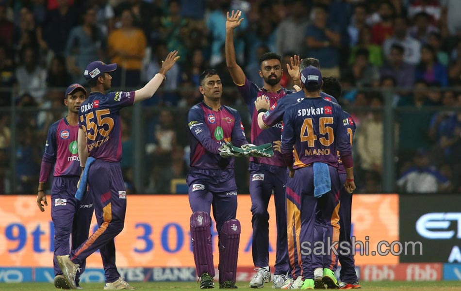 Rising Pune Supergiant won by 3 runs15