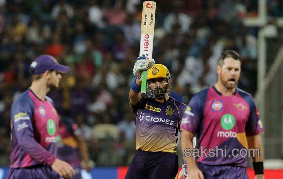 robin uthappa stumps pune in kkrs table topping win14