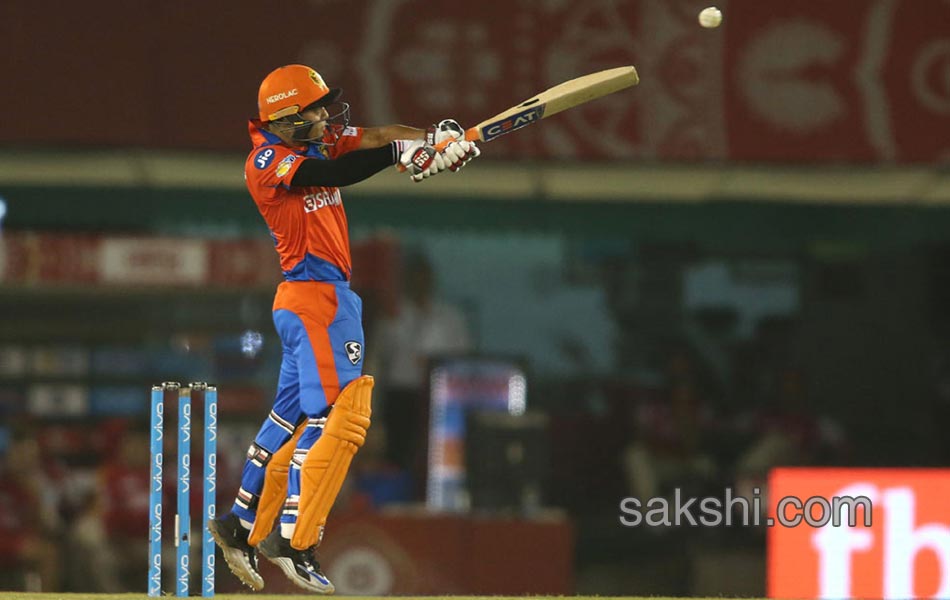 gujarat lions won by 6 wickets on kings xi punjab - Sakshi15