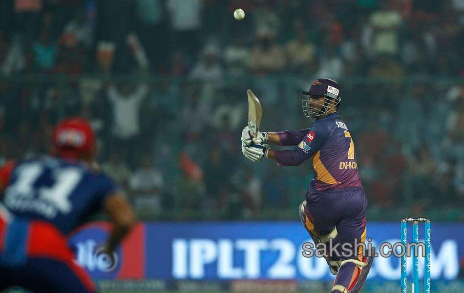 Delhi Daredevils  won match with Pune Supergiant6