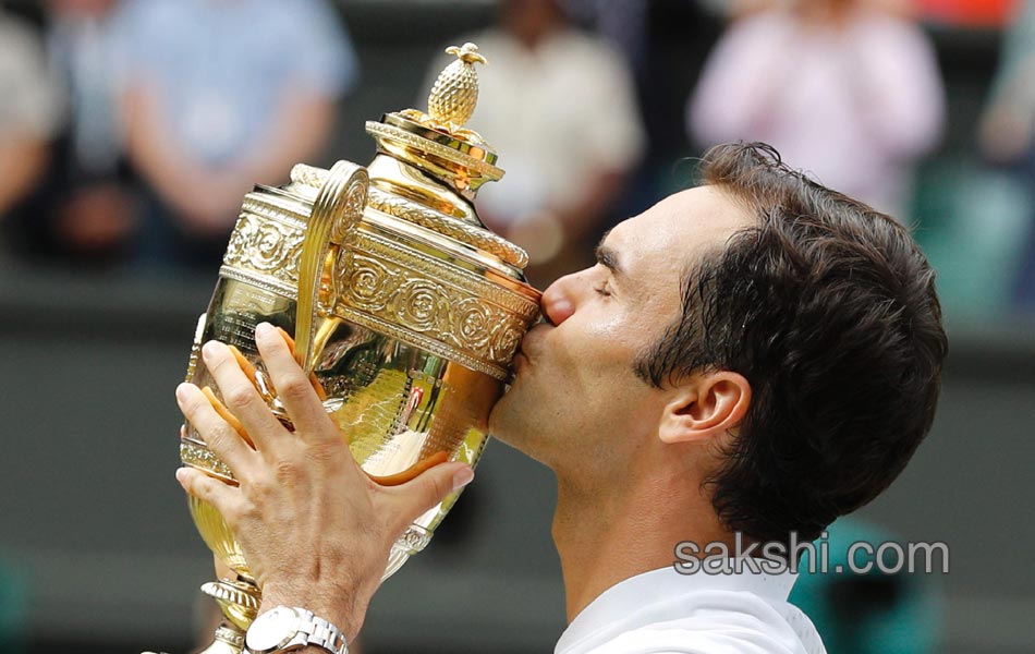 Wimbledon win by Roger Federer3