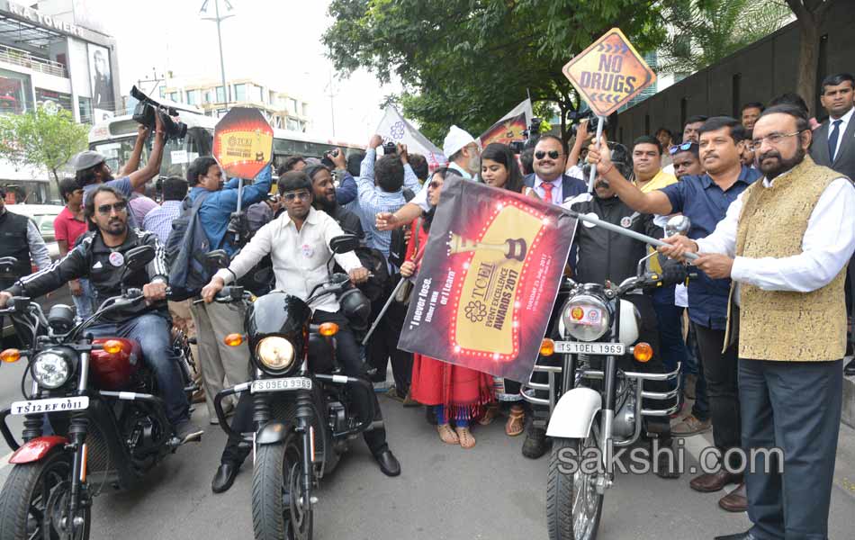 Say no to drugs bikers rally organised in Hyderabad1