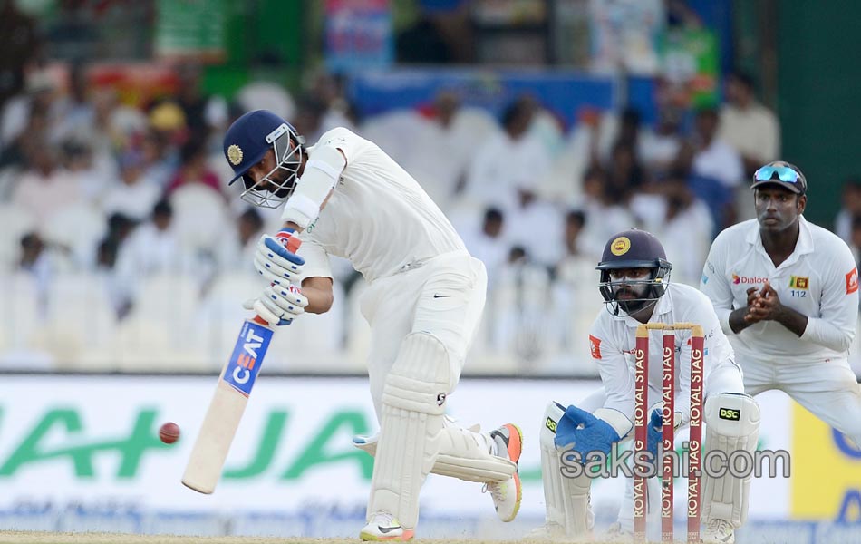 India in the second Test in Colombo9