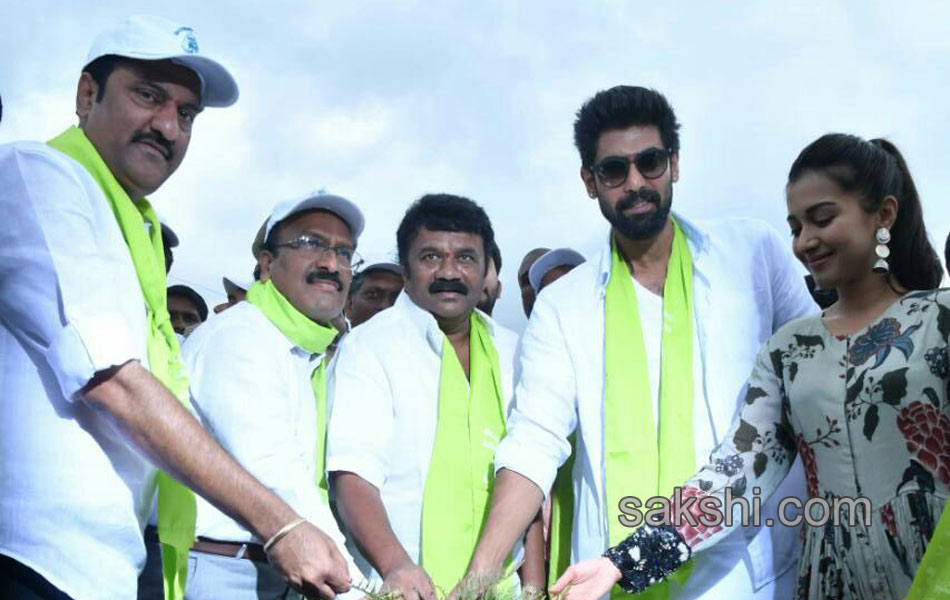 Rana in Haritha Haram - Sakshi6