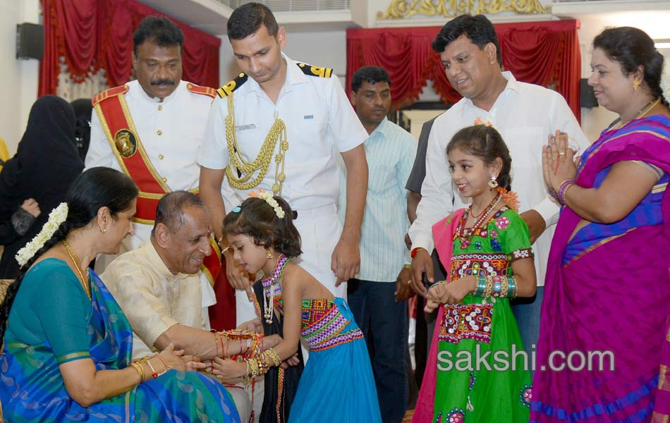 Rakhi celebrations in Rajbhavan1