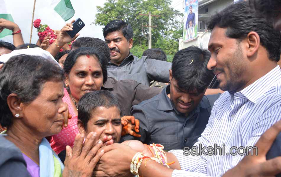 Third day YS jagan mohan reddy road show - Sakshi14