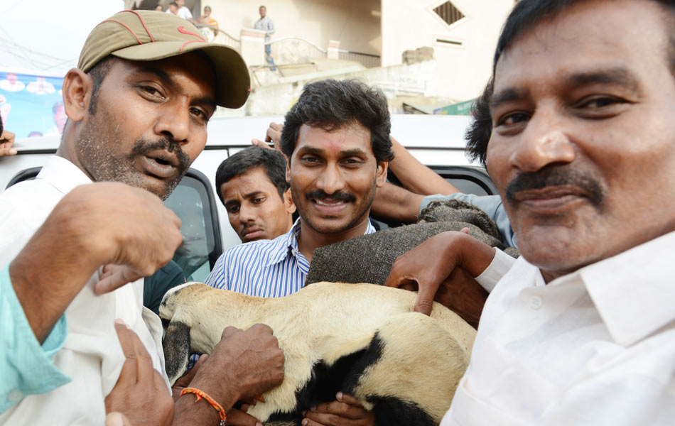 YS Jagan Samaikya Shankaravam Yatra In Palamaner - Sakshi2