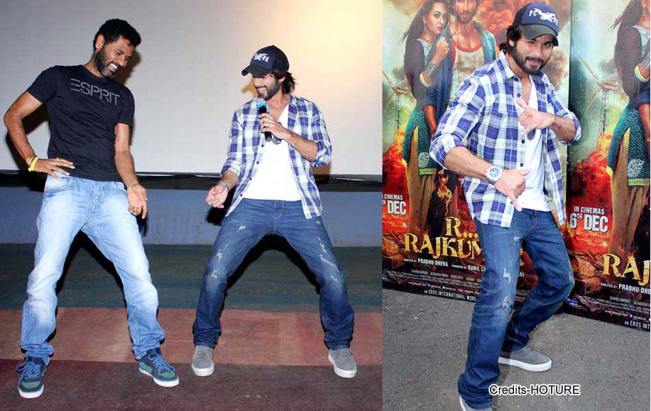 Prabhudeva and Shahid Kapoor meet and greet fans - Sakshi3