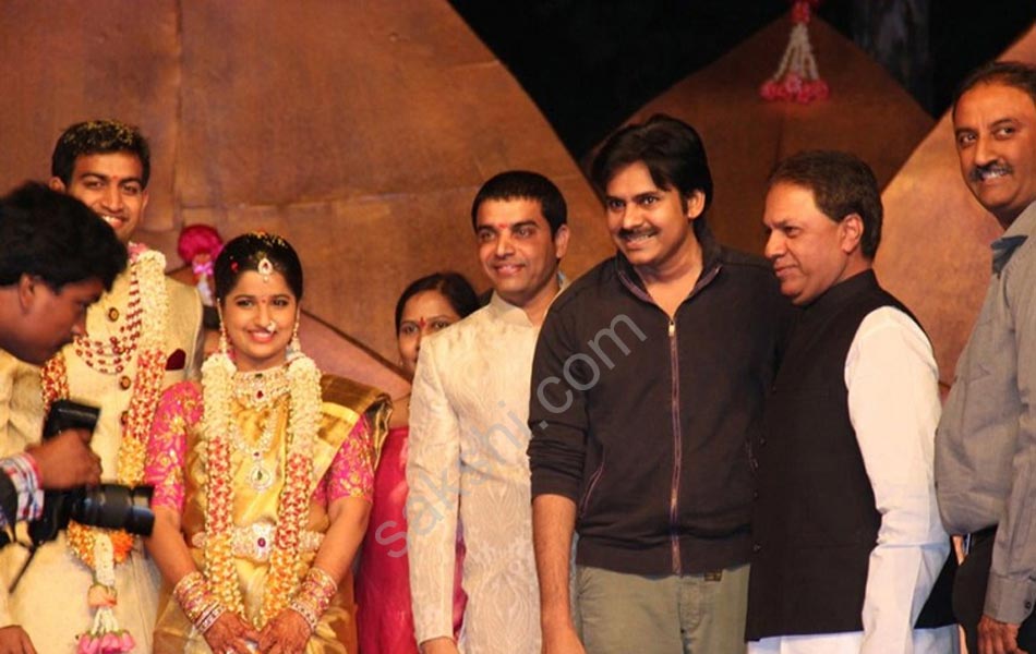 Dil Raju daughter engagement - Sakshi1