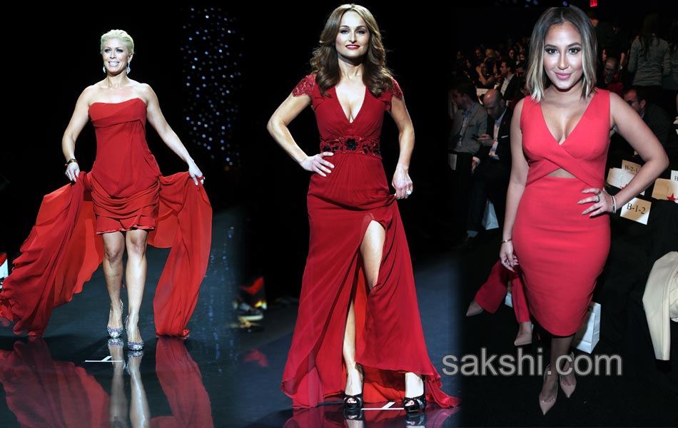 go red for women fashion show in newyork - Sakshi21