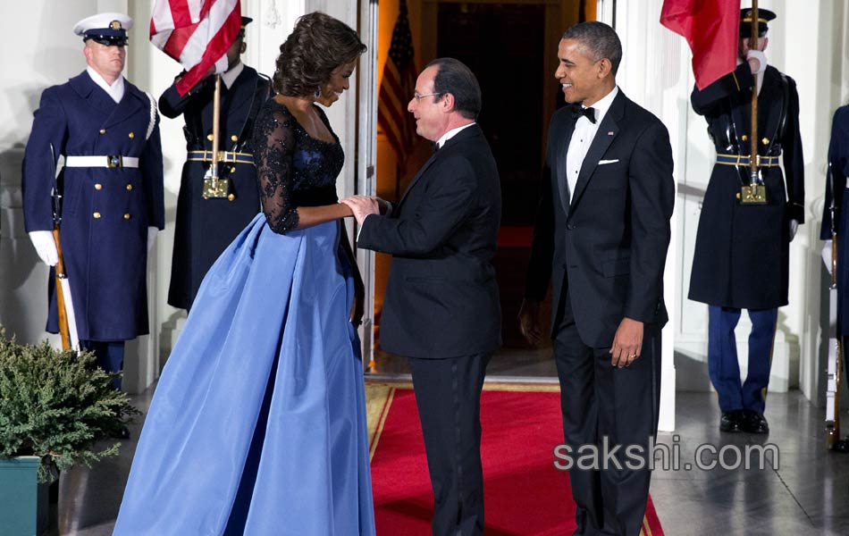 Obama and Francois Meeting - Sakshi9