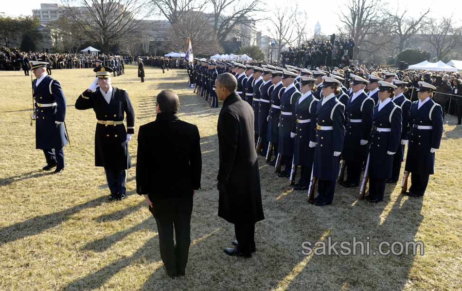 Obama and Francois Meeting - Sakshi22