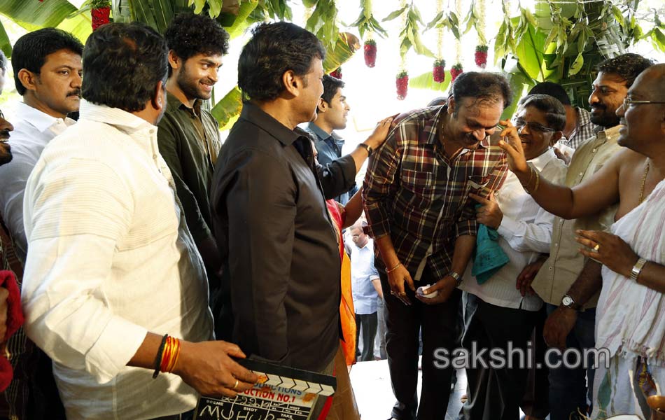 Pawan Kalyan And Chiranjeevi at Varun teja Movie Launch - Sakshi3