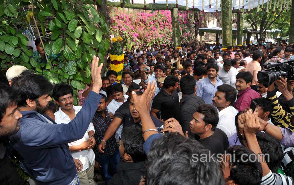 Pawan Kalyan And Chiranjeevi at Varun teja Movie Launch - Sakshi35