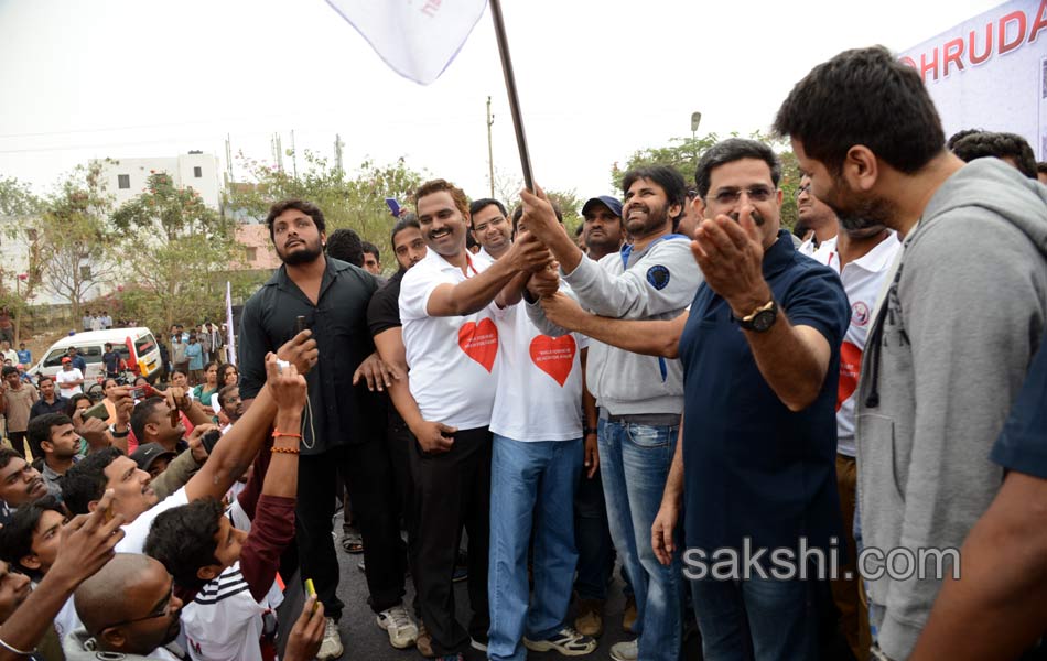 Powerstar Heart Walk - Sakshi24