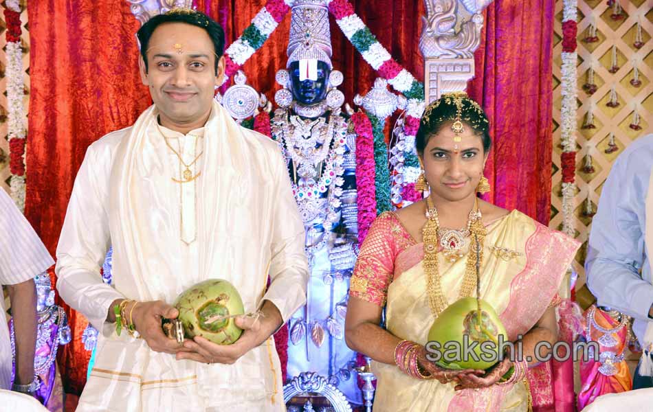 Producer B Prasad s Daughter Marriage - Sakshi40